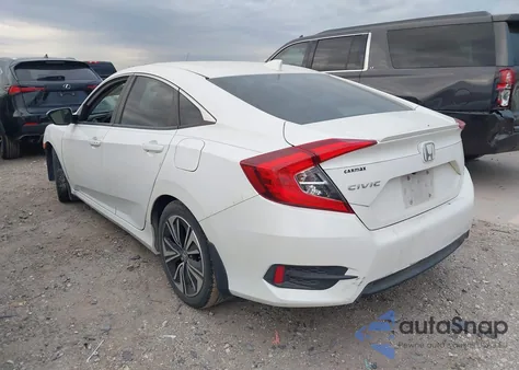 2018 Honda Civic Ex-T from USA, damaged, VIN JHMFC1F3XJX015105